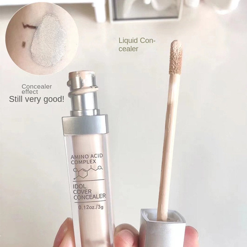 TengCai Liquid Concealer Hold Makeup Make The Bottom Concealer Cream Not Easy To Take Off Makeup Oil Skin Nature Waterproof