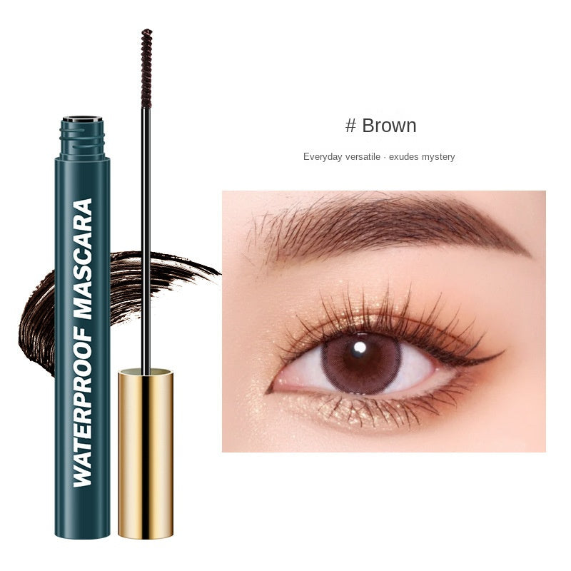 Berbeni Mascara Water Proof Curly Thin Brush Head Quick Drying Eyelash Primer No Smudge