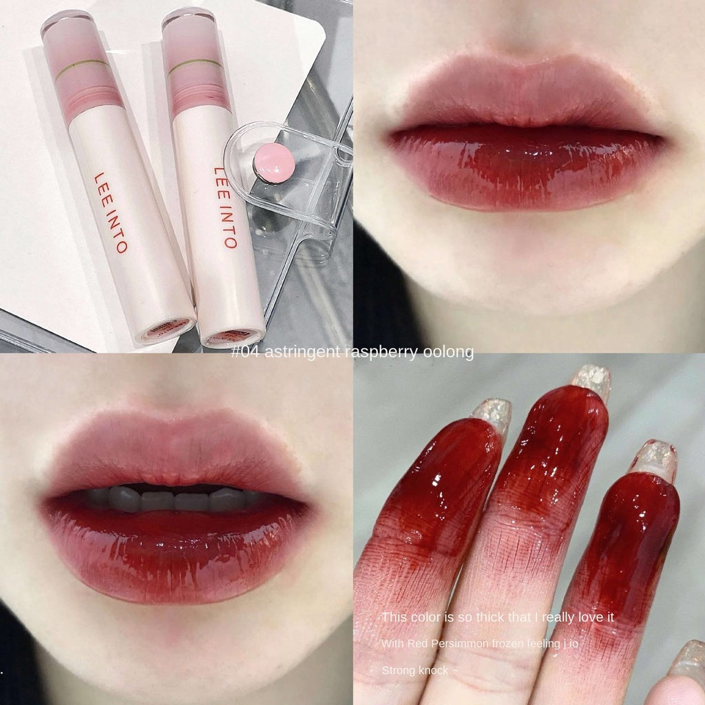 LEE INTO Lip Gloss Mirror Surface Moisturizing Moisturize Water Proof Lasting Not Easy To Fade Lipstick