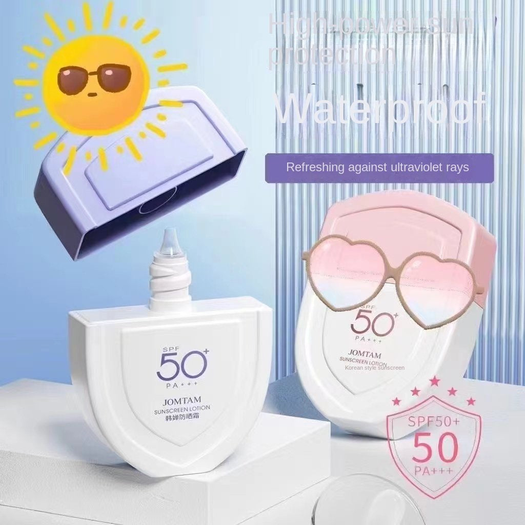 Sunscreen SPF50+ Refreshing Moisturize Anti-UV Water Proof Sweatproof Summer Isolation Sunscreen