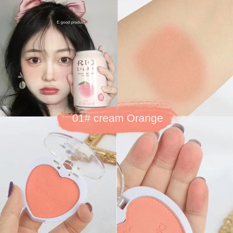 Love Blush Matte Water Proof Lasting Nature Blush