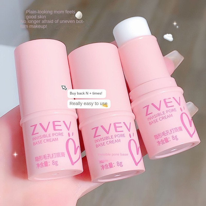 ZVEV Invisible Pore Isolation Makeup Primer Moisturize Mild Not Stimulating Lasting Concealer