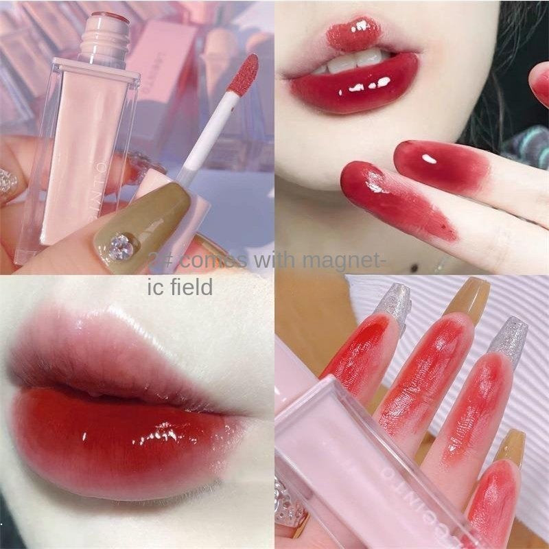 LEE INTO Mirror Surface Lip Gloss Moisturize Moisturizing Lasting Waterproof Not Easy To Stick To The Cup Lipstick