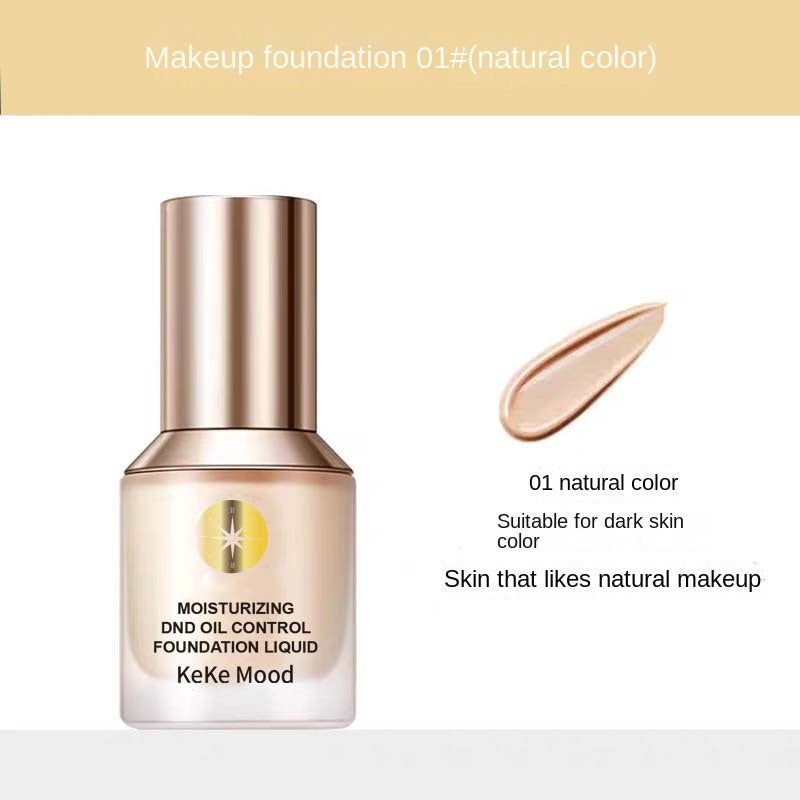 Kekemood Little Blue Shield Liquid Foundation Oil Control Concealer Water Proof Sweatproof Moisturizing Lasting Nature Bb Cream