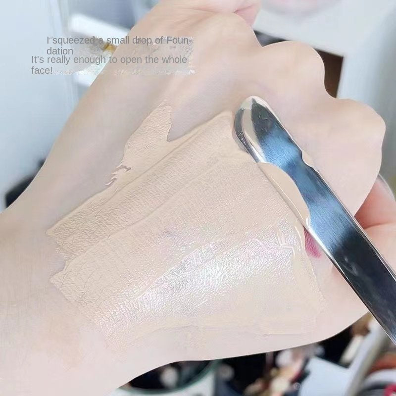 Makeup Artist Makeup Tools Scraper Foundation Color Mixing Tool Stainless Steel Rod Portable Easy To Make Makeup Tool Shovel