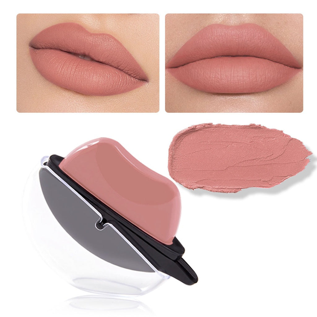 Lip Gloss Matte Lasting Nude Color Nature Moisturize Lipstick