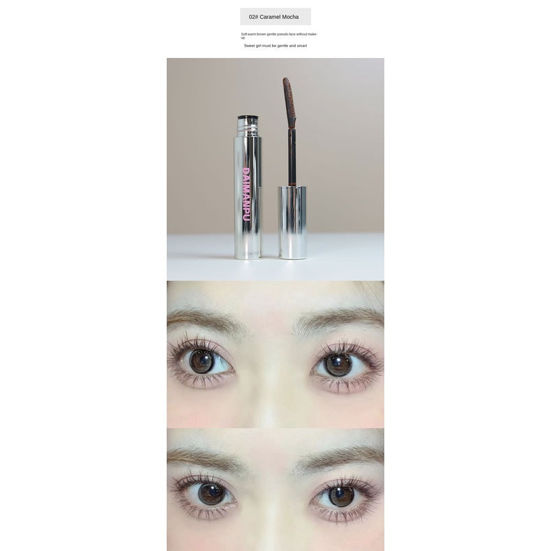 Diamanpu Mascara Curling Comb Long Curly Lasting Water Proof No Smudge Mascara