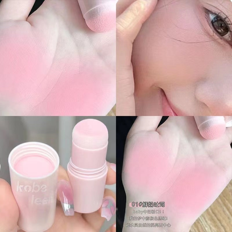 Kobeleen Vitality Blush Stick Matte Moisturize Water Proof Contour Nature Blush