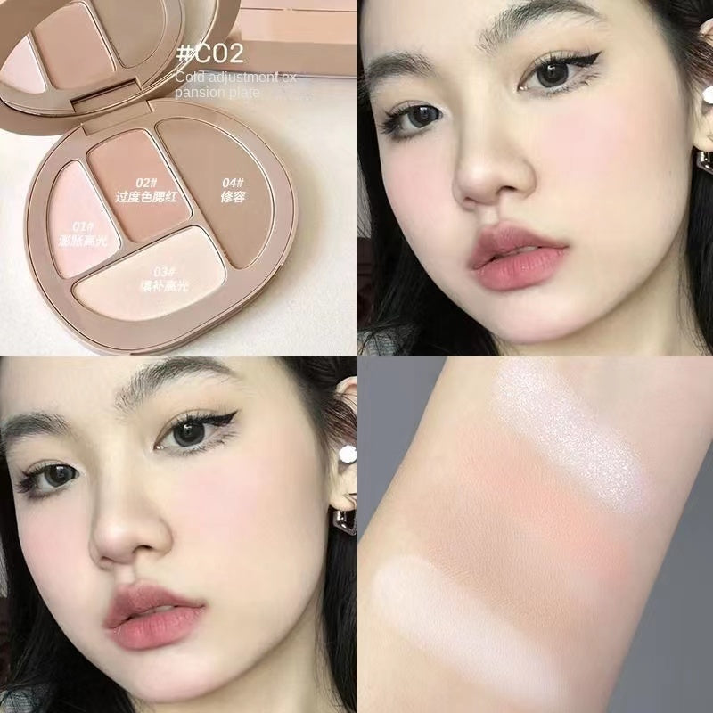 SWEET MINT Highlight Contouring Blush Brighten Matte Moisturize Water Proof Sweatproof Lasting Makeup