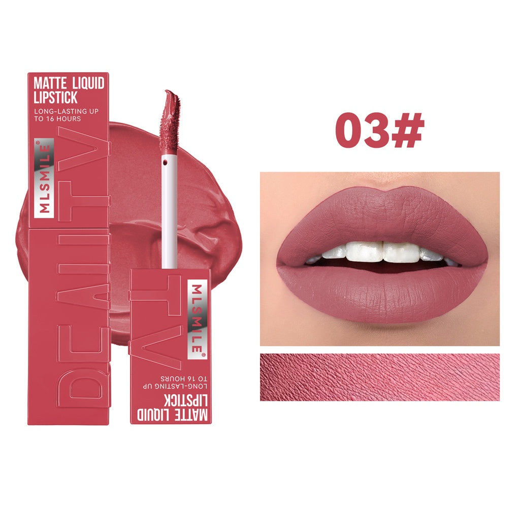 Lip Gloss Matte Moisturize Not Easy To Fade Lasting Water Proof Nature Liquid Lipstick