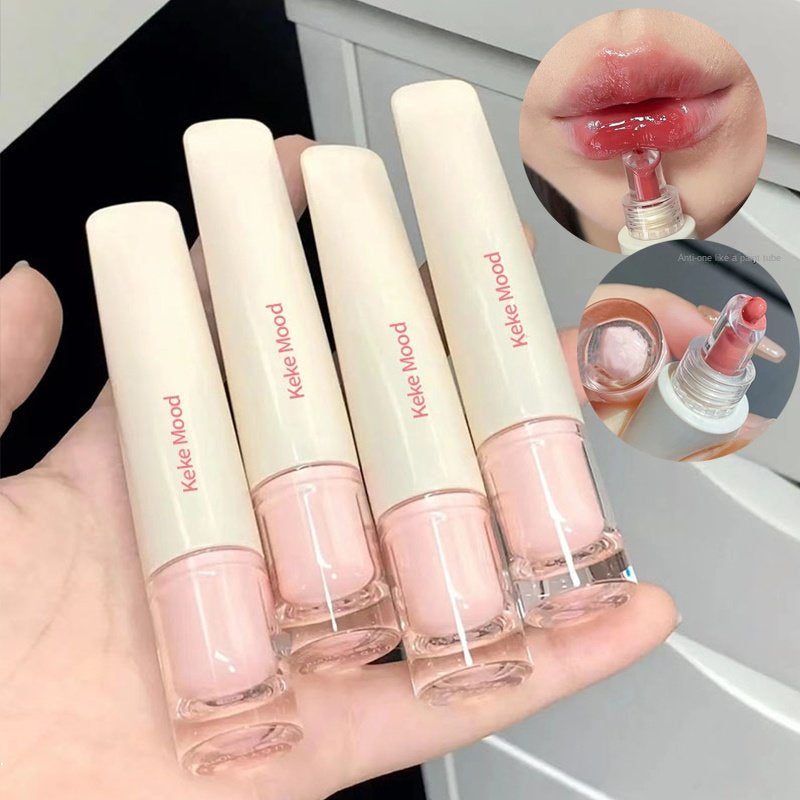 Kekemood Lip Protective Essence Moisturizing Moisturize Lip Gloss Mirror Water Proof Lipstick