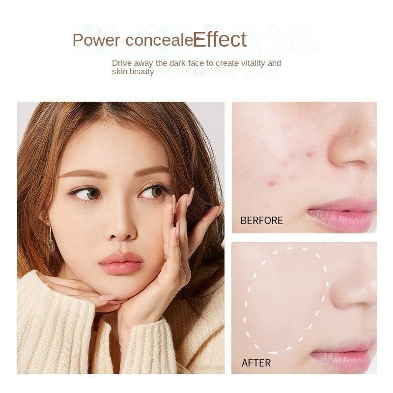 Cream Concealer Water Proof Not Easy To Take Off Makeup Not Easy To Stick Powder Nature Nude Color Makeup Liquid Foundation Liquid Concealer Makeup