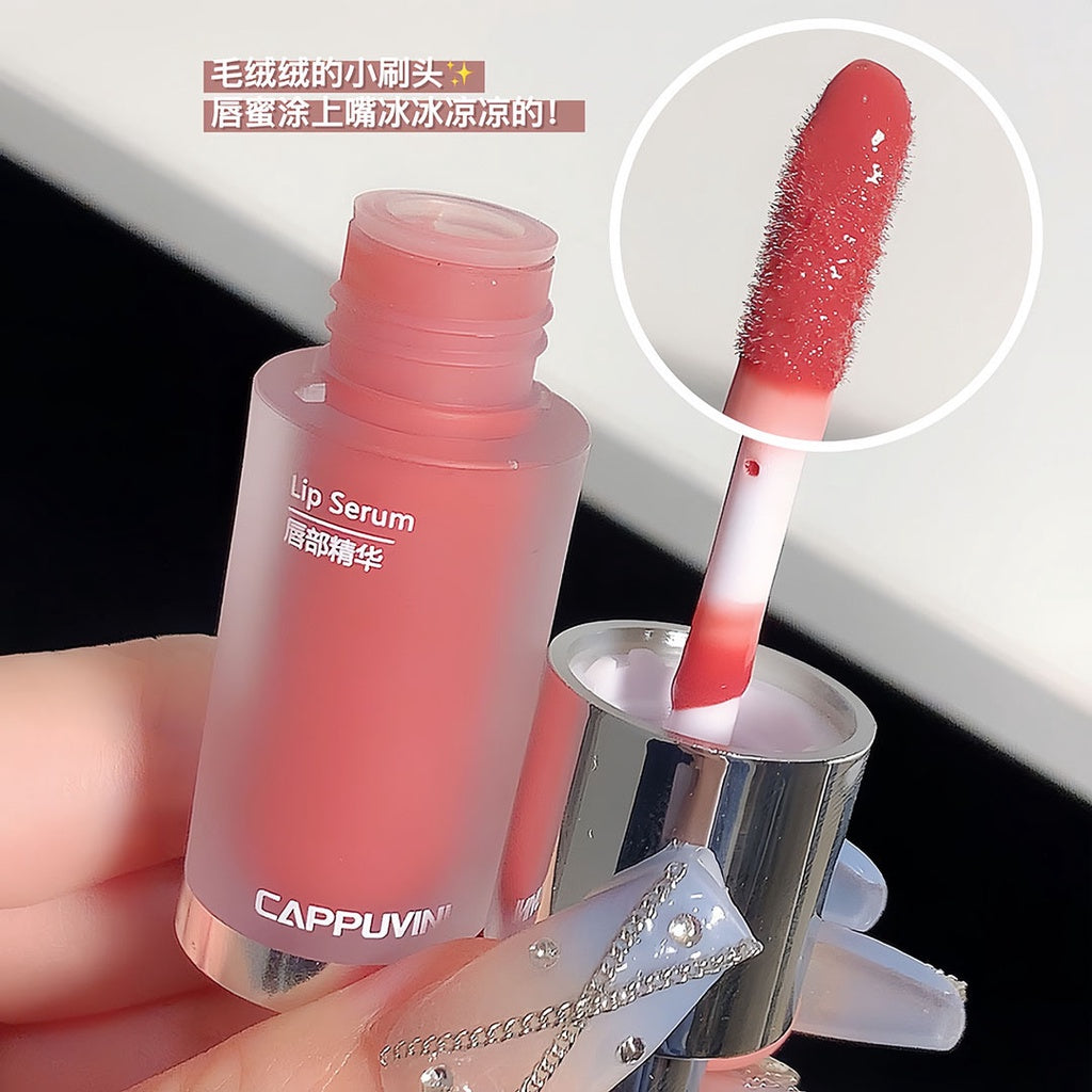 CAPPUVINI  Small Bottle  Lip Gloss  Moist  Waterproof  Lasting  Lipstick