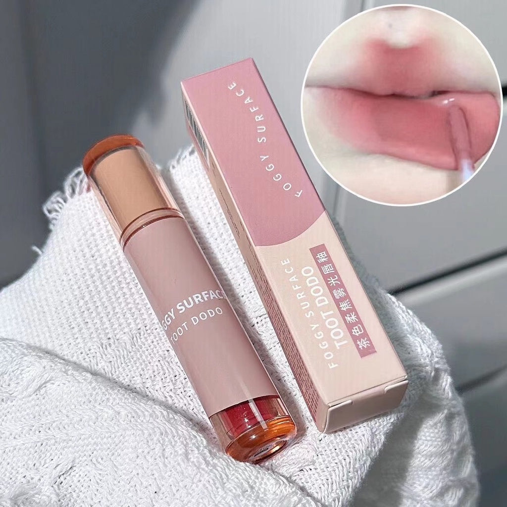 Toot Dodo Brown Lip Gloss Matte Water Proof Lasting Not Easy To Fade Lipstick