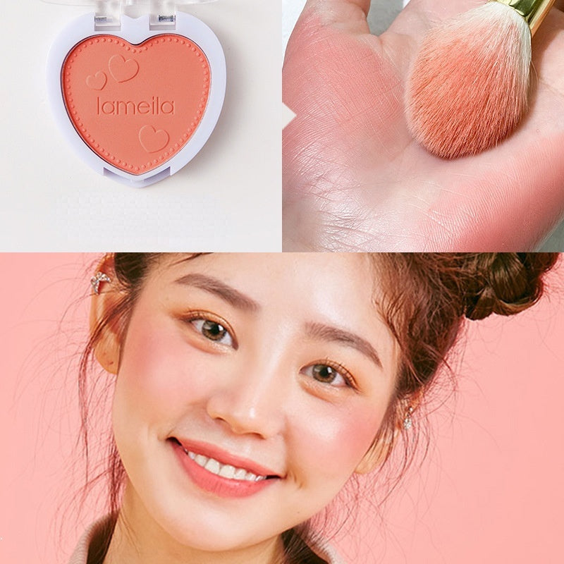 Love Blush Matte Water Proof Lasting Nature Blush