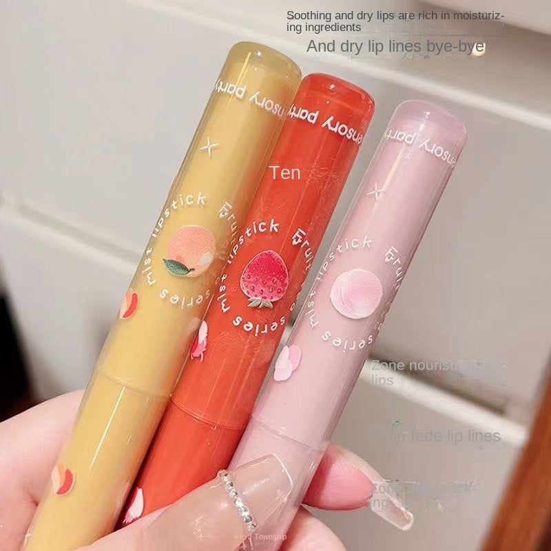 Fruit Flavour Lip Balm Moisturizing Moisturize Lipstick Anti-drying Water Proof Lasting Lip Gloss