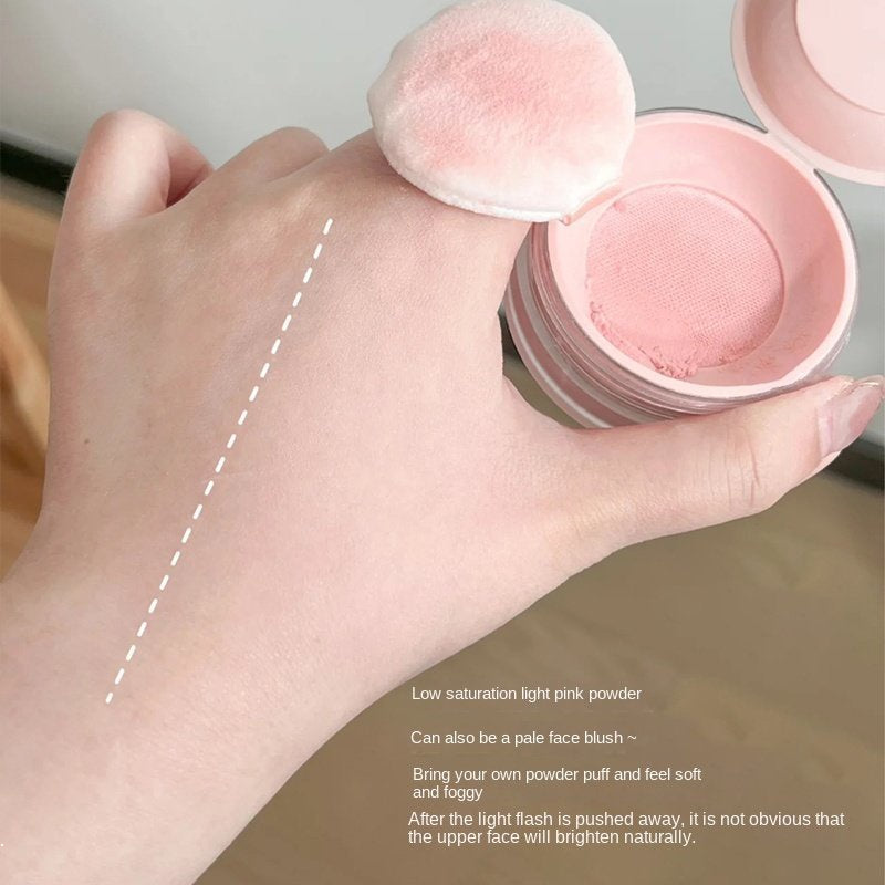 Uslike Jelly Loose Powder Makeup Powder Lasting Good Sealing Not Easy To Take Off Your Makeup Waterproof Conceal Powder