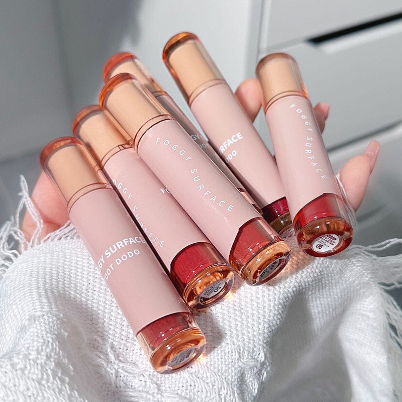 Toot Dodo Brown Lip Gloss Matte Water Proof Lasting Not Easy To Fade Lipstick