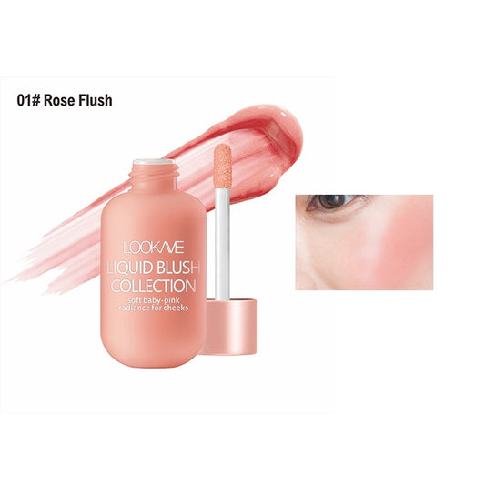 Liquid Blush Moisturize Moisturizing Water Proof Lasting Nature Monochrome Brighten Blush