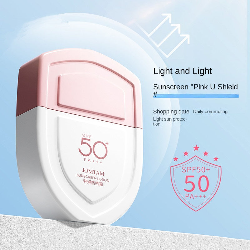 Sunscreen SPF50+ Refreshing Moisturize Anti-UV Water Proof Sweatproof Summer Isolation Sunscreen