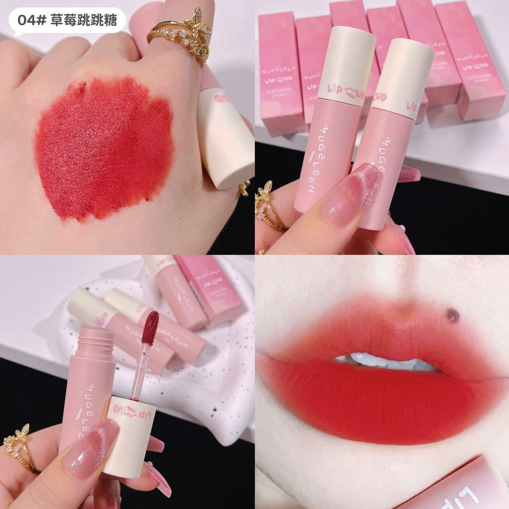 MUGE LEEN Small Powder Tube Lip Gloss Matte Water Proof Lasting Nature Not Easy To Fade Lipstick