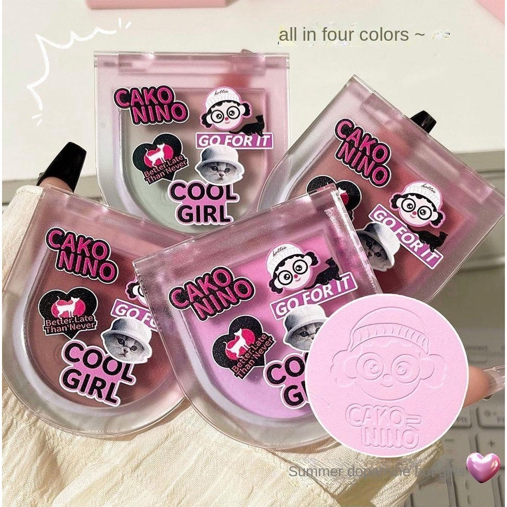 Cute Cartoon Blush Water Proof Lasting Nature Blush