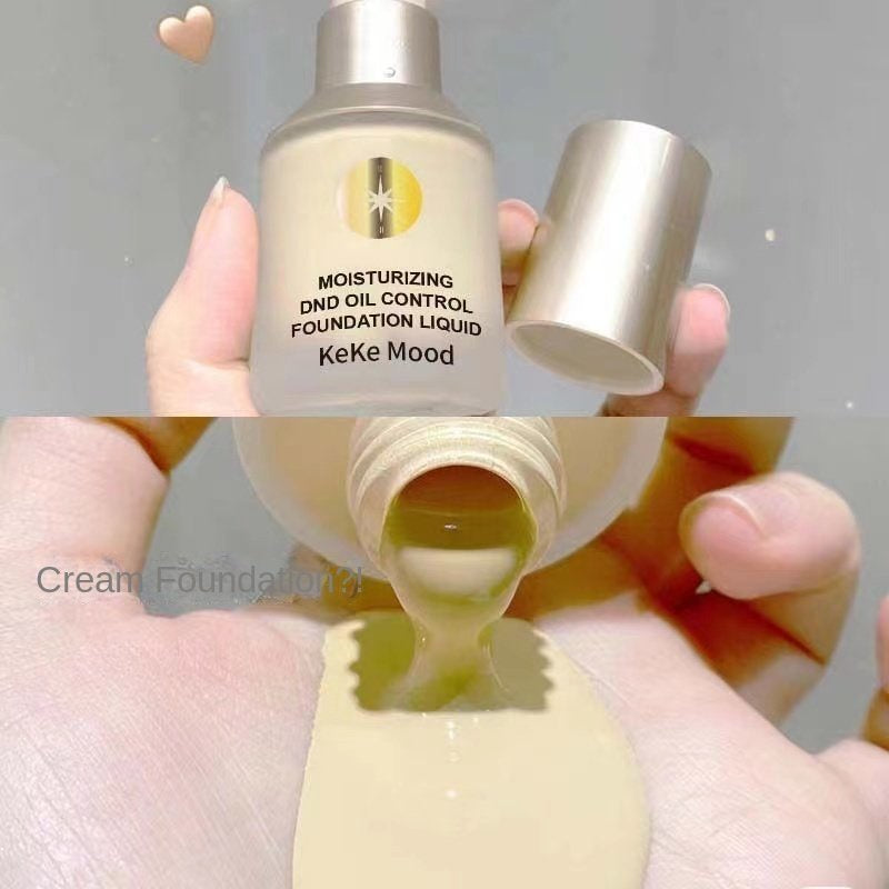 Kekemood Little Blue Shield Liquid Foundation Oil Control Concealer Water Proof Sweatproof Moisturizing Lasting Nature Bb Cream