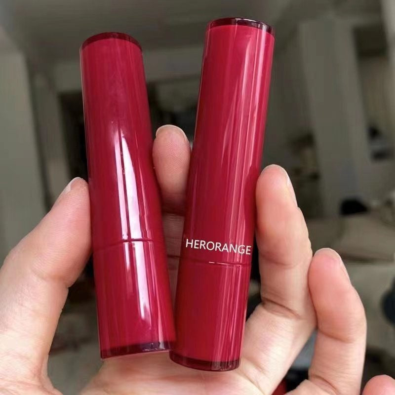 HERORANGE Red Lipstick Mirror Moisturize Moisturizing Water Proof Lasting Lip Gloss