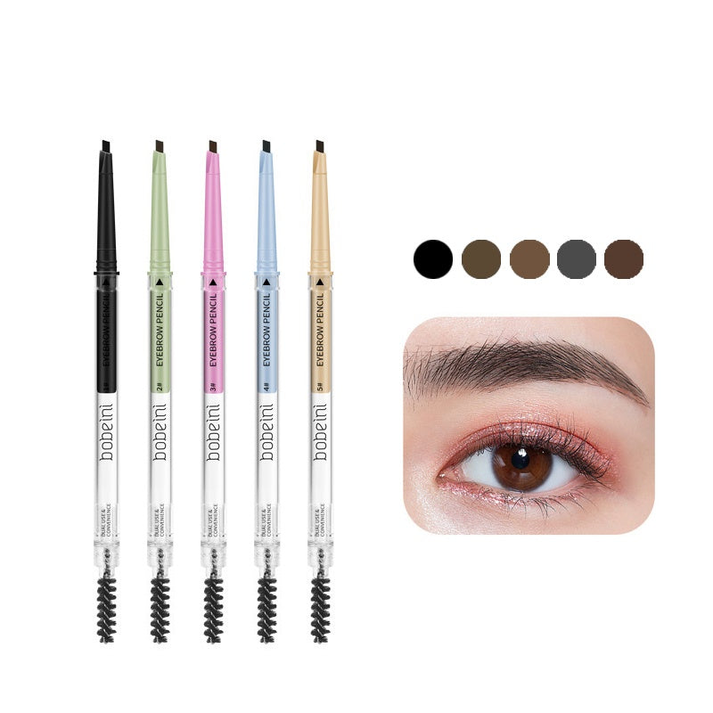 Double Head Colorful Eyebrow Pencil Water Proof Nature Lasting Not Easy To Fade Eyebrow Pencil