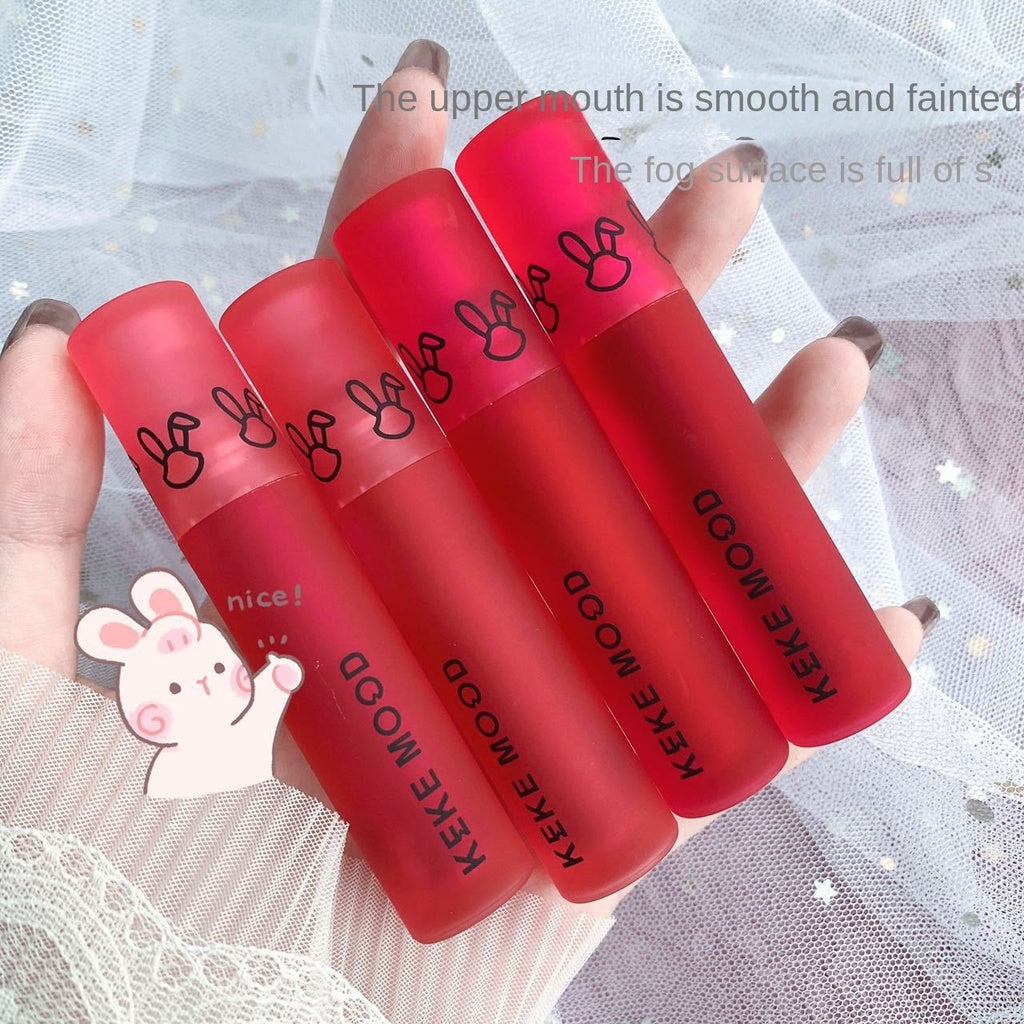 KeKeMood Macaron Lip Gloss Matte Moisturize Water Proof Not Easy To Fade Lipstick