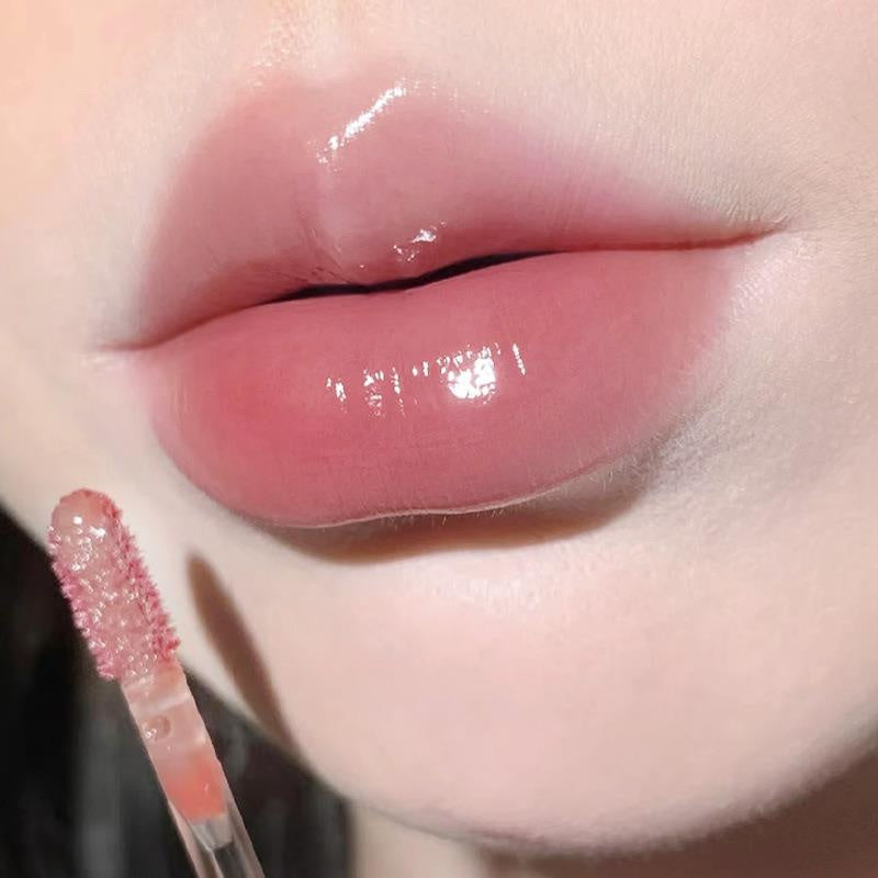 HERORANGE Spring and Summer Lip Gloss Mirror Surface Moisturize Moisturizing Water Proof Lasting Not Easy To Fade Lipstick