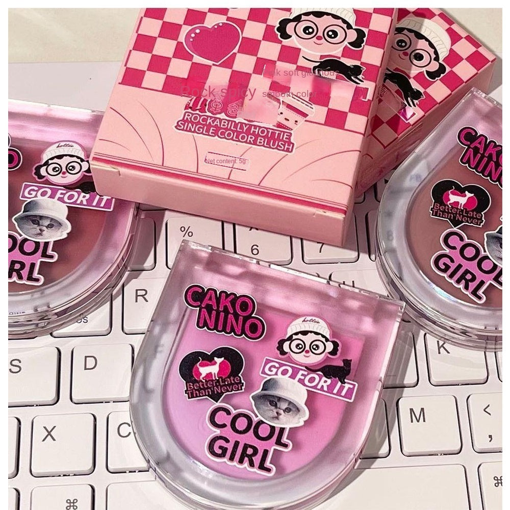 Cute Cartoon Blush Water Proof Lasting Nature Blush