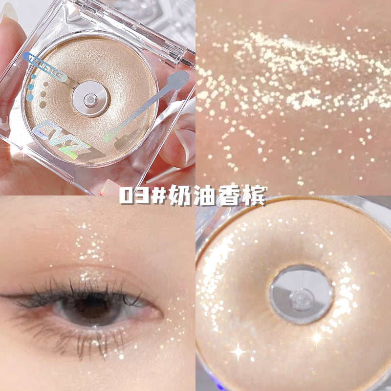 CVZ Flash Highlight Round Body Can Be Applied Dazzling Glittering