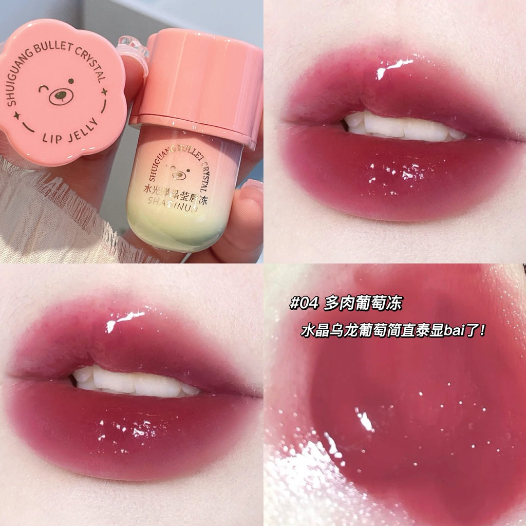 Flower Lip Gloss Moisturize Moisturizing Water Proof Lasting Not Easy To Fade Lipstick