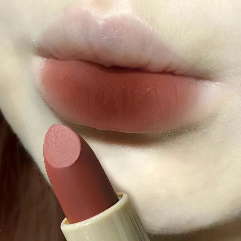 BOBO FAiR Lipstick Matte Water Proof Lasting Nature Not Easy To Fade Lip Gloss