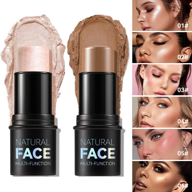 Highlight Contouring Stick Nose Shadow Contour Brighten Up The Face Blush Cream Moisturize Water Proof Lasting Multifunctional Makeup