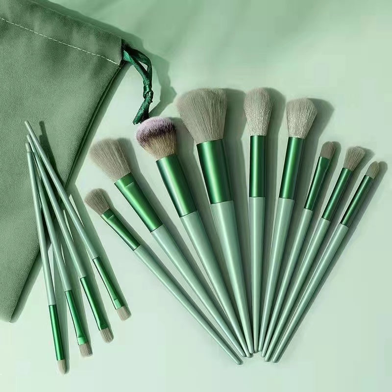 Makeup Brush Soft Highlight Blush Conceal Lip Brush Eye Shadow Brush Makeup Brush Set 13PCS