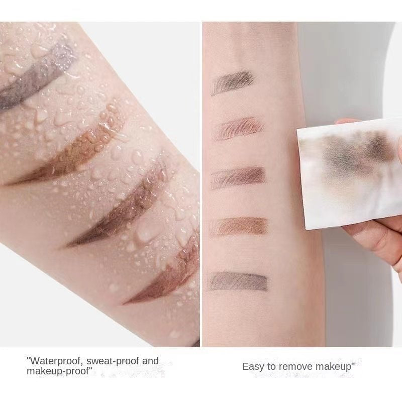 Eyebrow Pencil Water Proof Hard Core Pull Line Pen Drawing Eyebrow Pencil Lasting Nature Not Easy To Fade Eyebrow Pencil