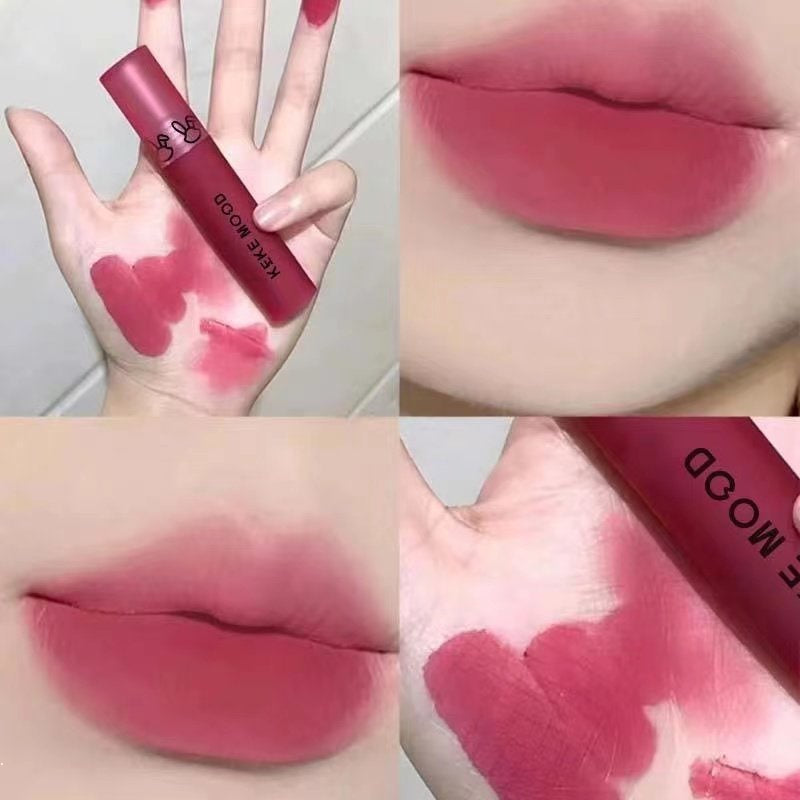 KeKeMood Macaron Lip Gloss Matte Moisturize Water Proof Not Easy To Fade Lipstick