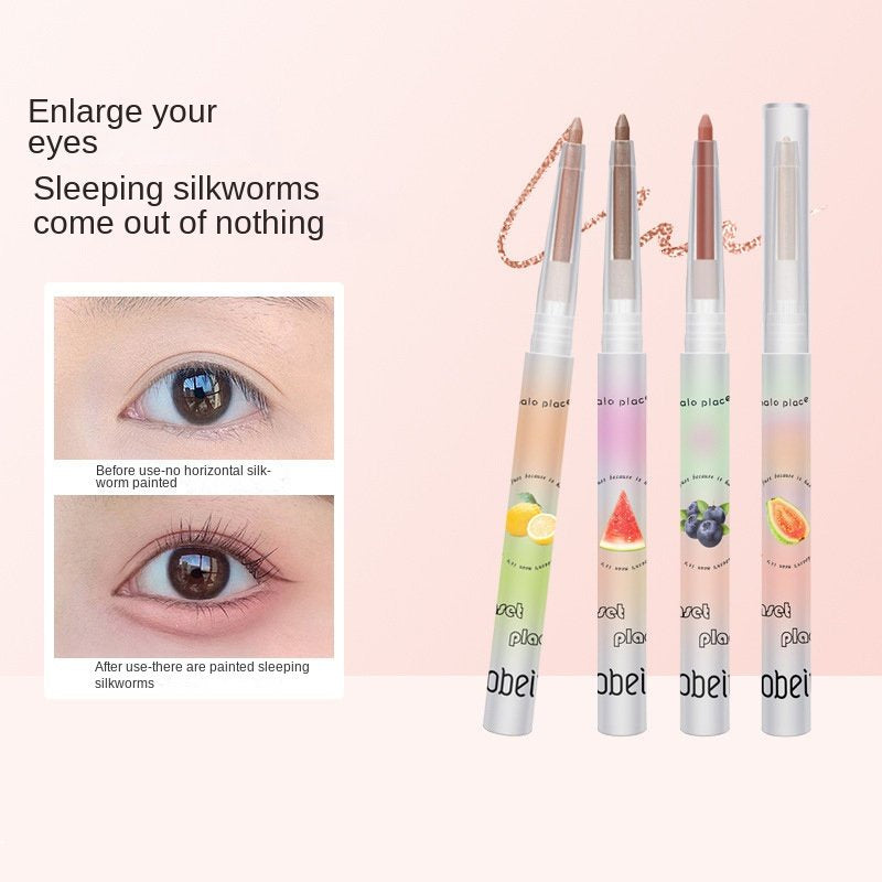 Fruit Eyeliner Highlight Pen Nature Modify Eye Makeup Pearlescent Matte Water Proof Eyeliner