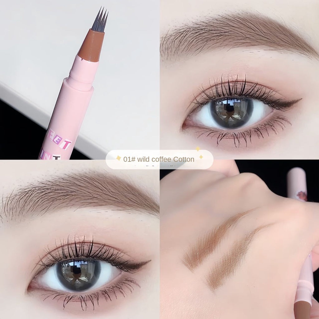 SWEETMINT Eyebrow Pencil Water Proof Lasting Not Easy To Fade Dense Nature Liquid Eyebrow Pencil