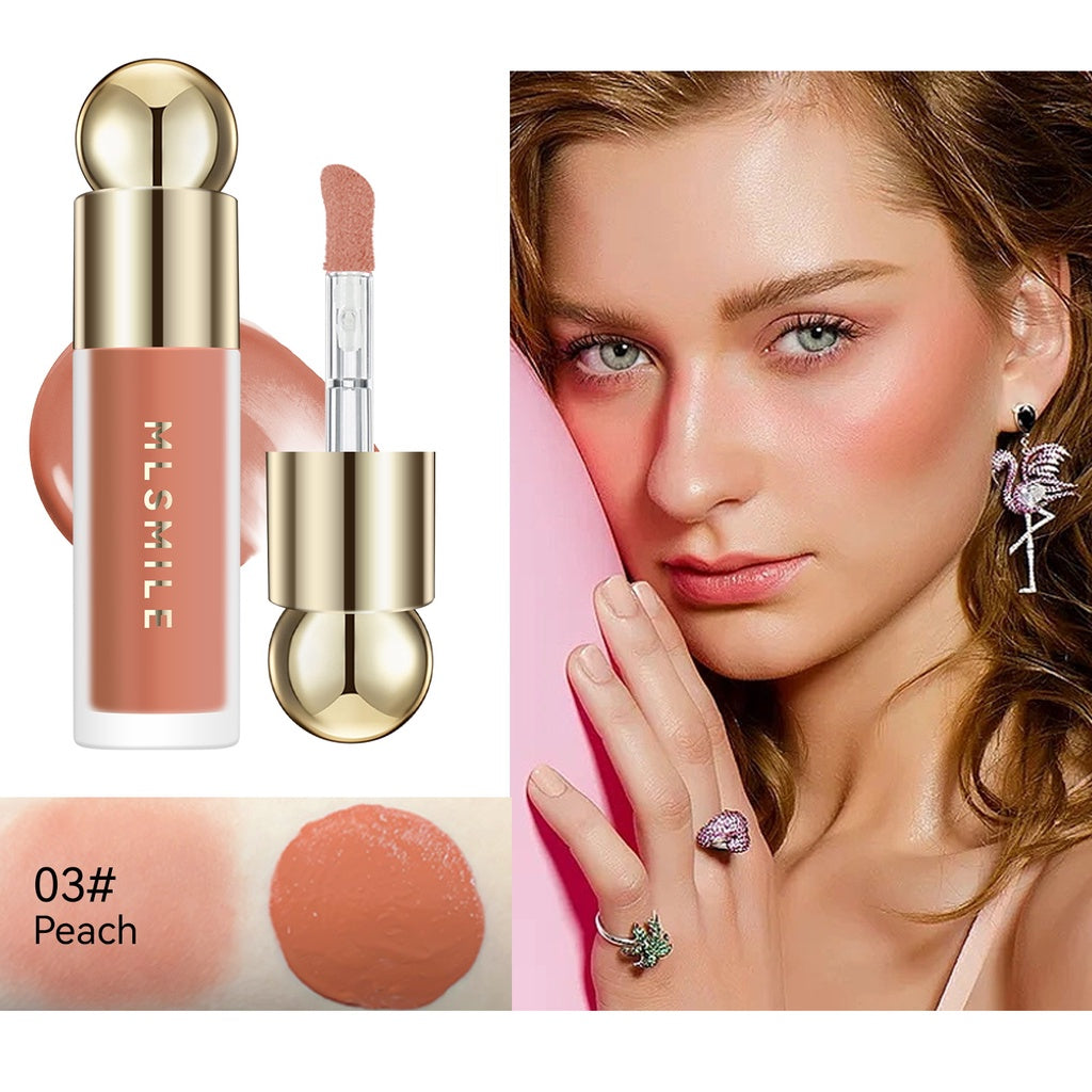 Liquid Blush Moisturize Water Proof Not Easy To Fade Highlighter Eye Shadow Contouring Nature Blush