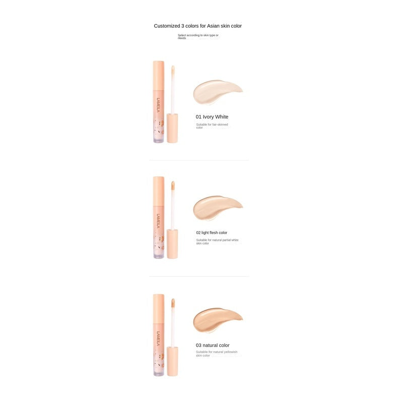 Cream Concealer Water Proof Not Easy To Take Off Makeup Not Easy To Stick Powder Nature Nude Color Makeup Liquid Foundation Liquid Concealer Makeup