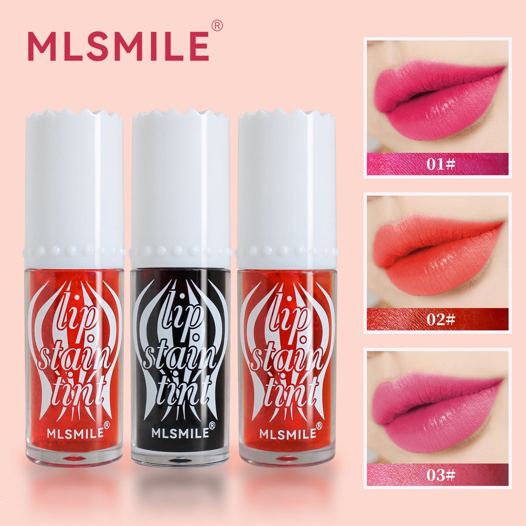 Lip Gloss Lasting Non Stick Cup Lip and Cheek Dual Use Moisturize Water Proof Liquid Lipstick