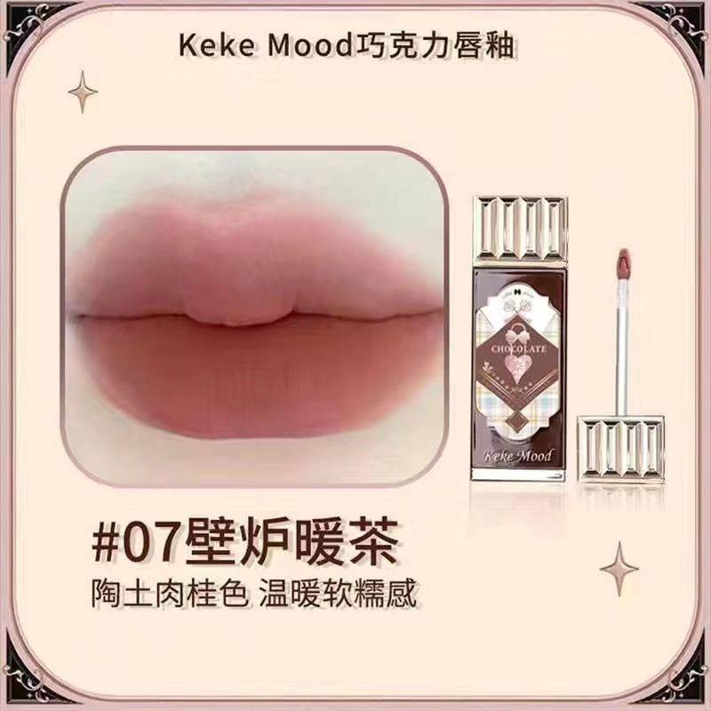 Kobeleen Lip Gloss Cloud Lip Glaze Matte Velvet Lasting Water Proof Lipstick