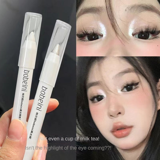 Eye Shadow Highlight Pen Brighten Eye Pearlescent Matte Water Proof Eye Shadow Stick