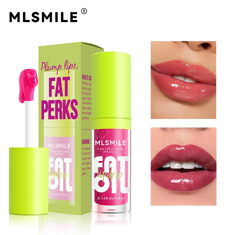 Lip Gloss Moisturize Moisturizing Lip Oil Water Proof Fine Flash Transparent Lipstick