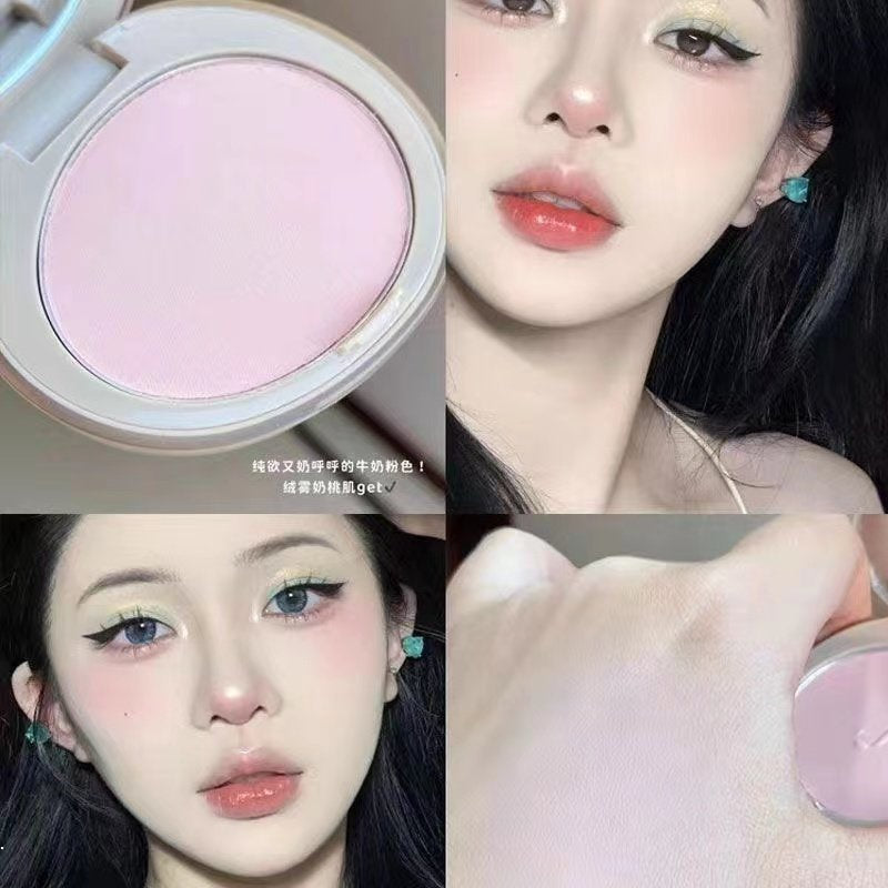 Herorange Matte Blush Moisturize Exquisite Nature Water Proof Highlight Makeup Blusher