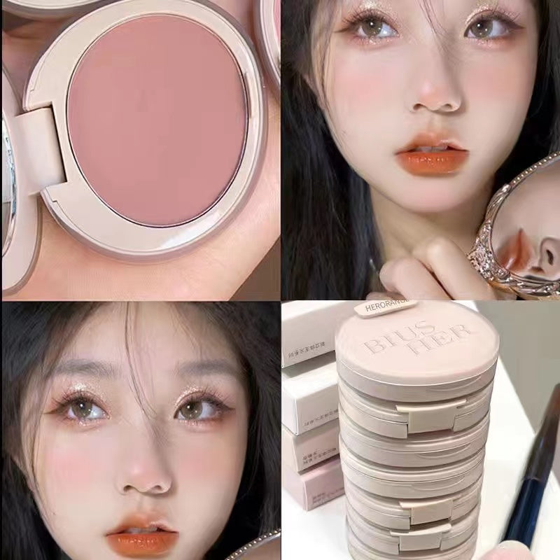 Herorange Matte Blush Moisturize Exquisite Nature Water Proof Highlight Makeup Blusher