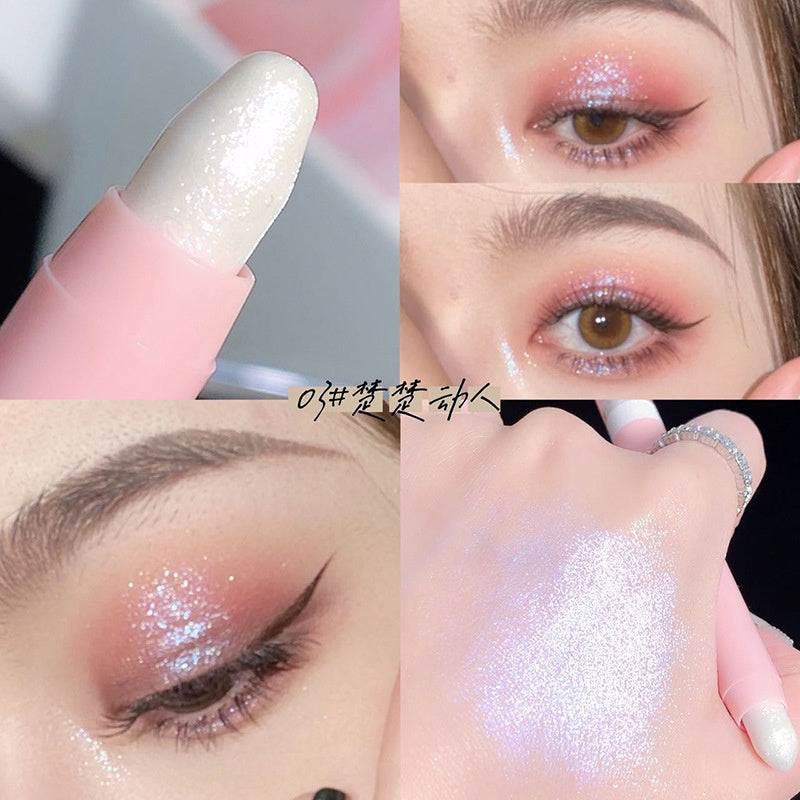 Eye Shadow Eye Makeup Brighter Pearlescent Matte Sparkling Water Proof Lasting Highlight Pen